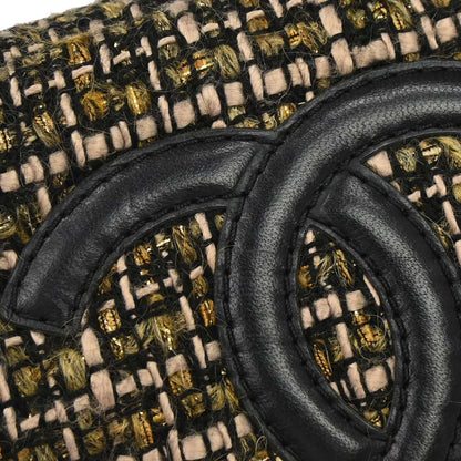 Chanel 2014-2015 Brown Tweed Paris-Dallas Camera Bag Large Shoulder Bag
