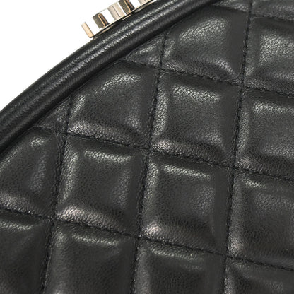 Chanel 2010-2011 Black Lambskin Clutch Bag