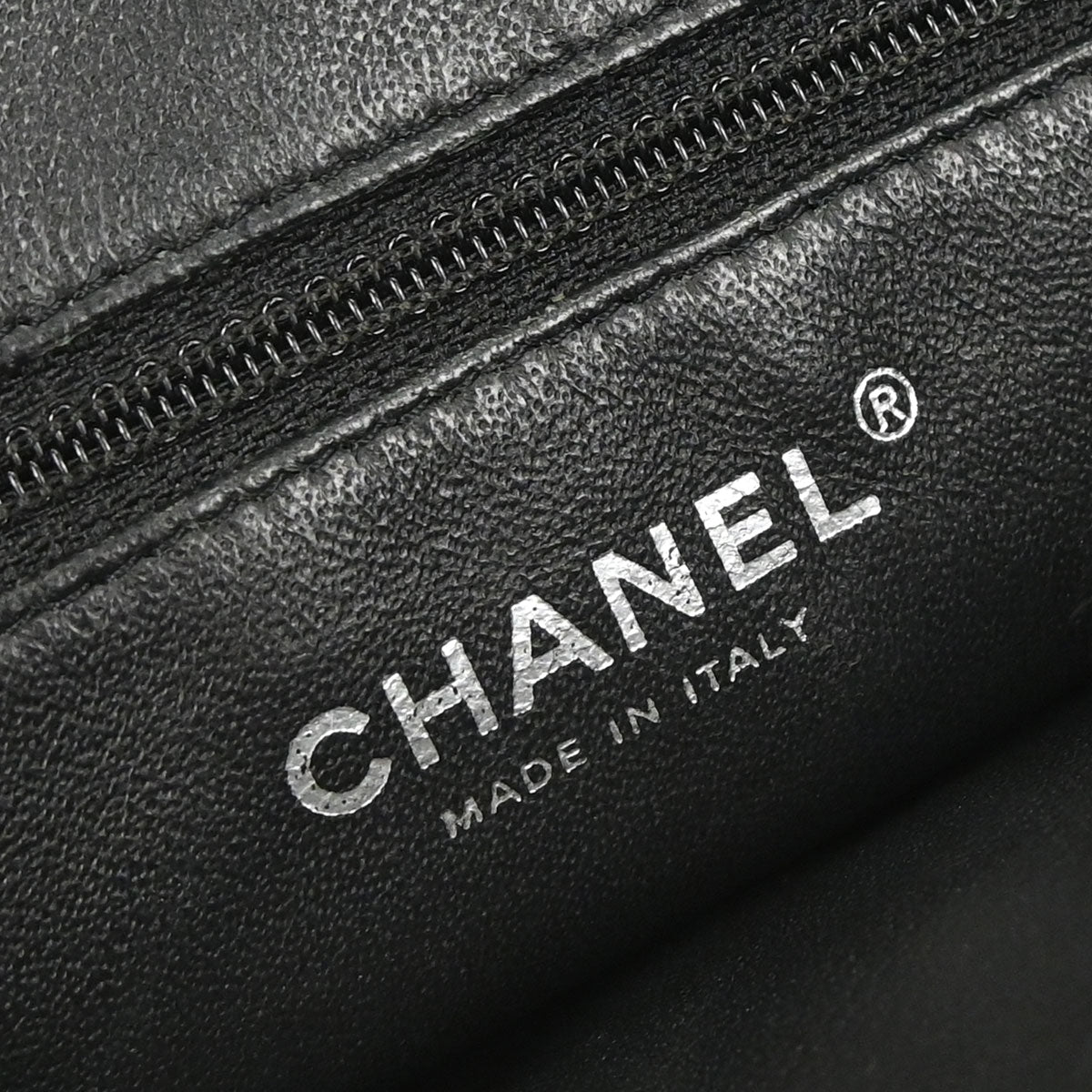 Chanel 2010-2011 Black Lambskin Clutch Bag