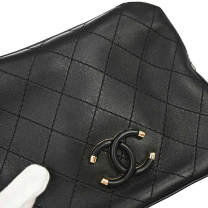 Chanel 2019 Black Calfskin Camera Bag Shoulder Bag