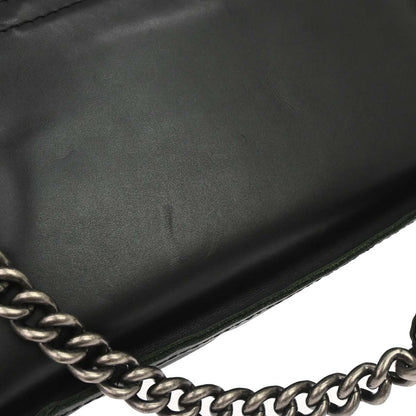 Chanel 2013-2014 Black Calfskin Paris-Edinburgh Highlander Messenger Bag