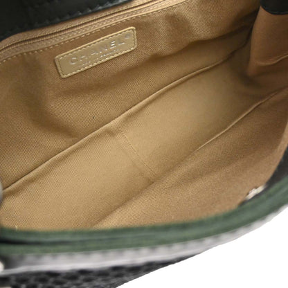 Chanel 2013-2014 Black Calfskin Paris-Edinburgh Highlander Messenger Bag