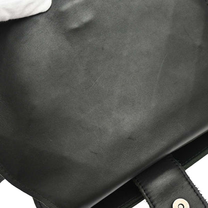 Chanel 2013-2014 Black Calfskin Paris-Edinburgh Highlander Messenger Bag