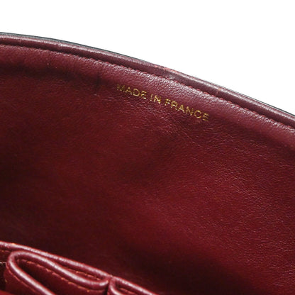 Chanel 1996-1997 Black Lambskin Small Classic Double Flap Shoulder Bag