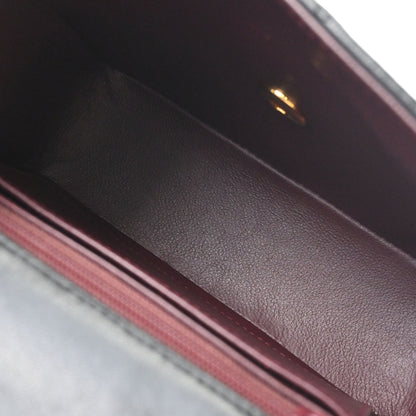Chanel Black Lambskin Mini Classic Square Flap Shoulder Bag 17
