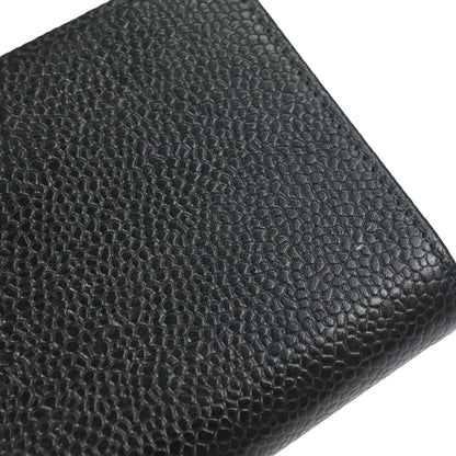 Chanel 1997-1999 Black Caviar Skin Notebook Cover Small Good