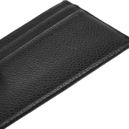 Chanel Black Caviar Skin Cardholder Small Good