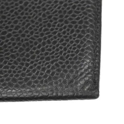 Chanel Black Caviar Skin Cardholder Small Good