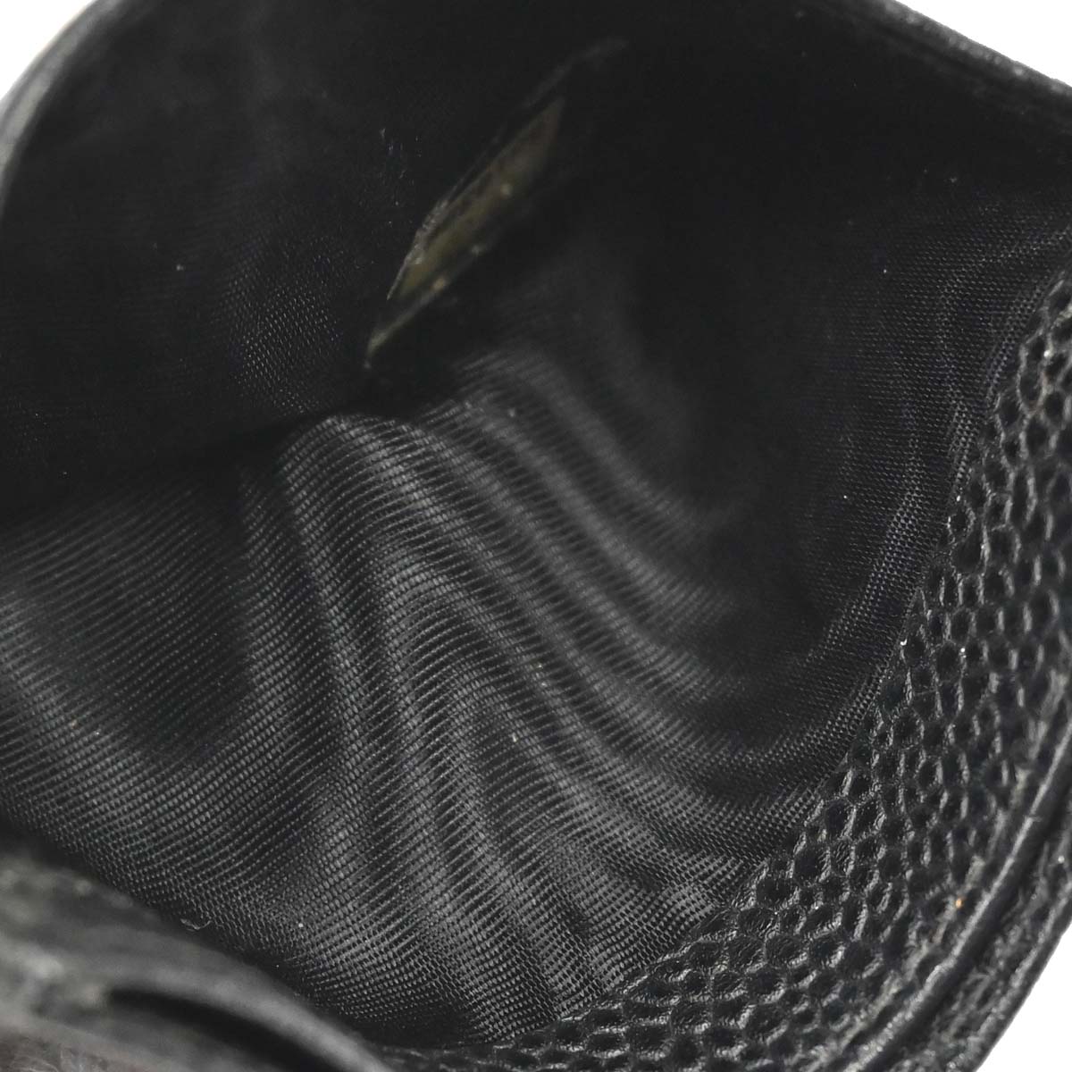 Chanel Black Caviar Skin Cardholder Small Good
