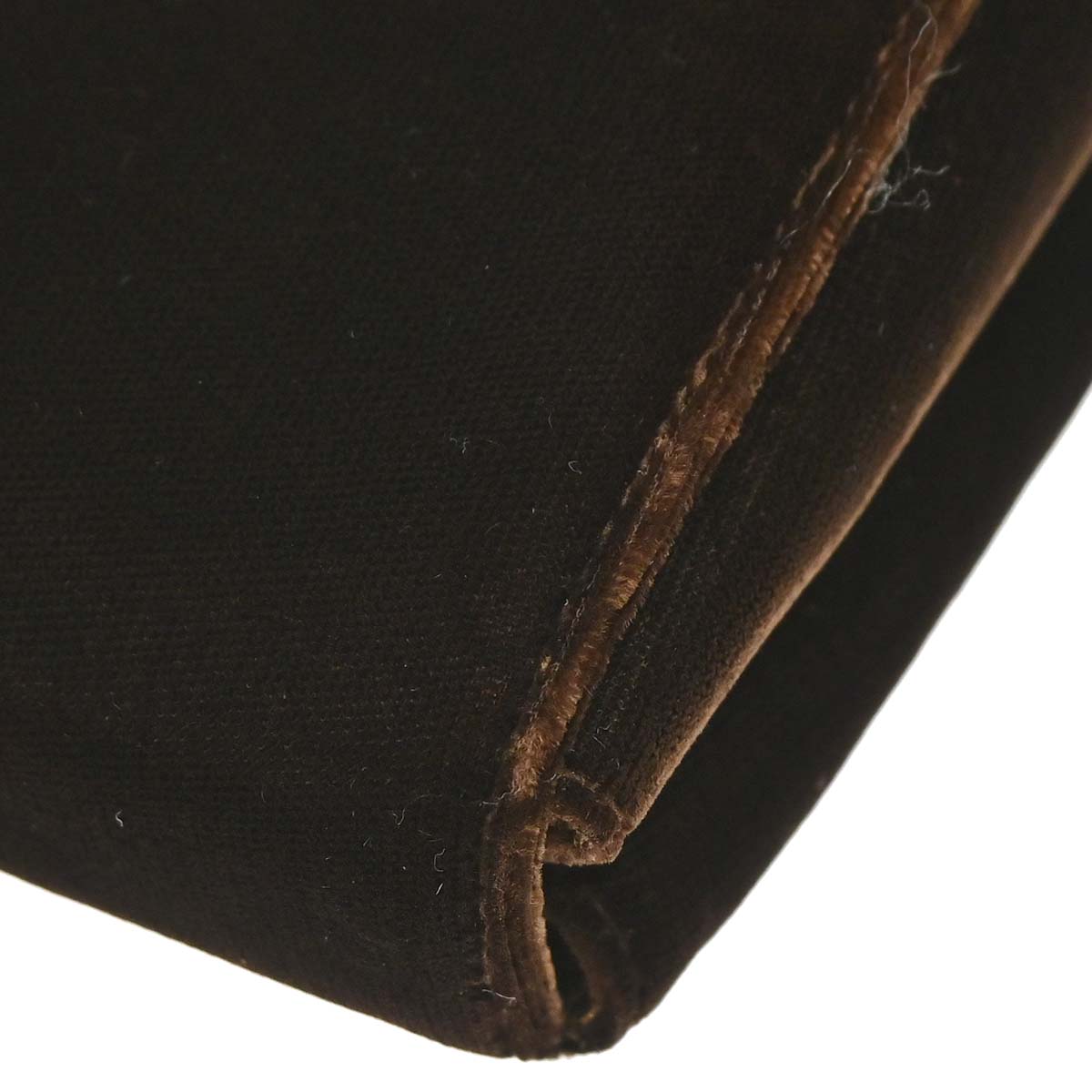 Chanel 1994-1996 Brown Velvet Handbag