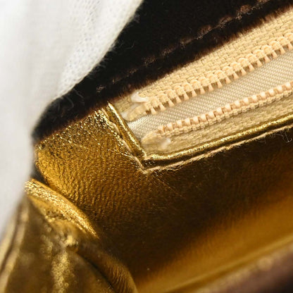 Chanel 1994-1996 Brown Velvet Handbag