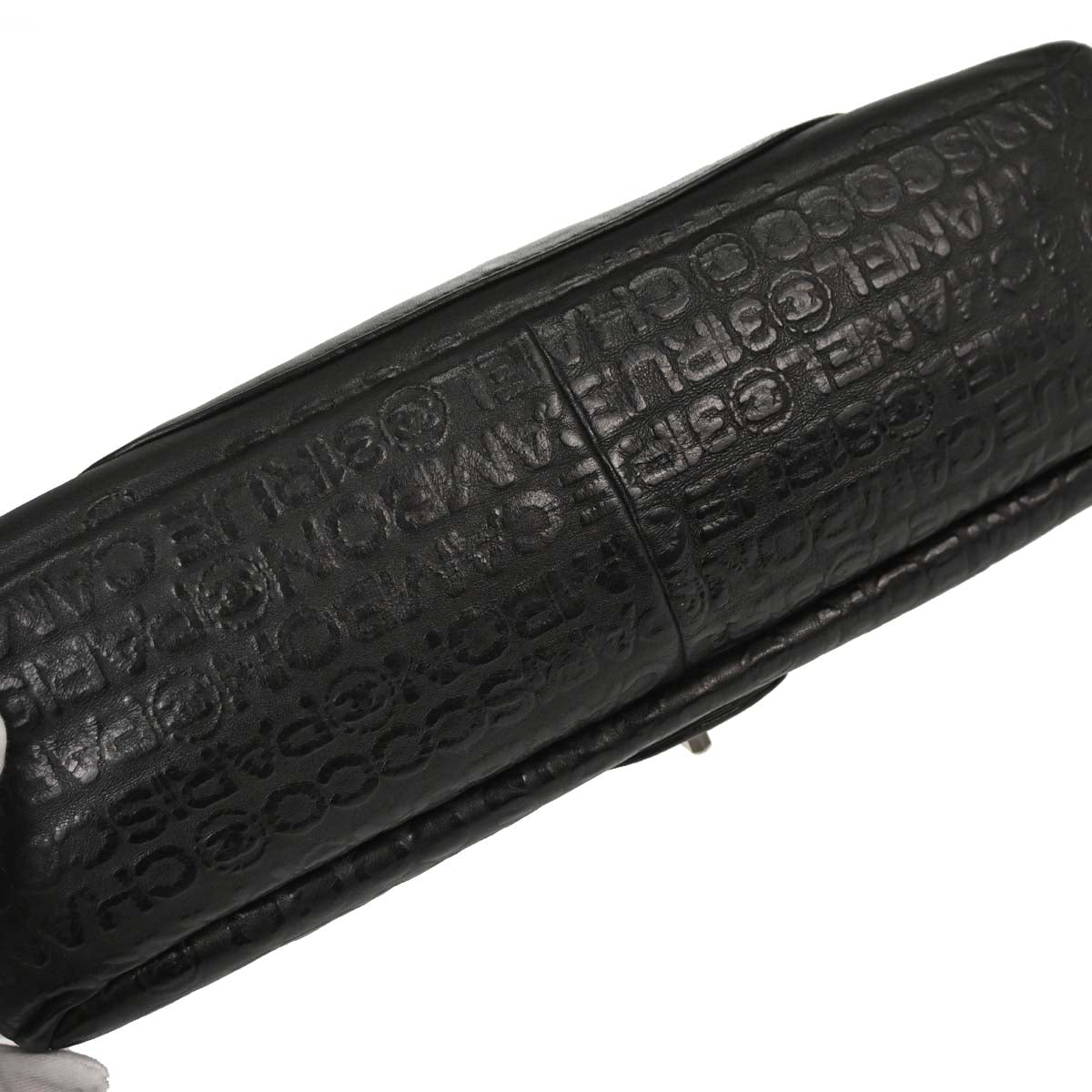 Chanel 2008-2009 Black Calfskin Unlimited 2.55 Maxi Double Flap Shoulder Bag