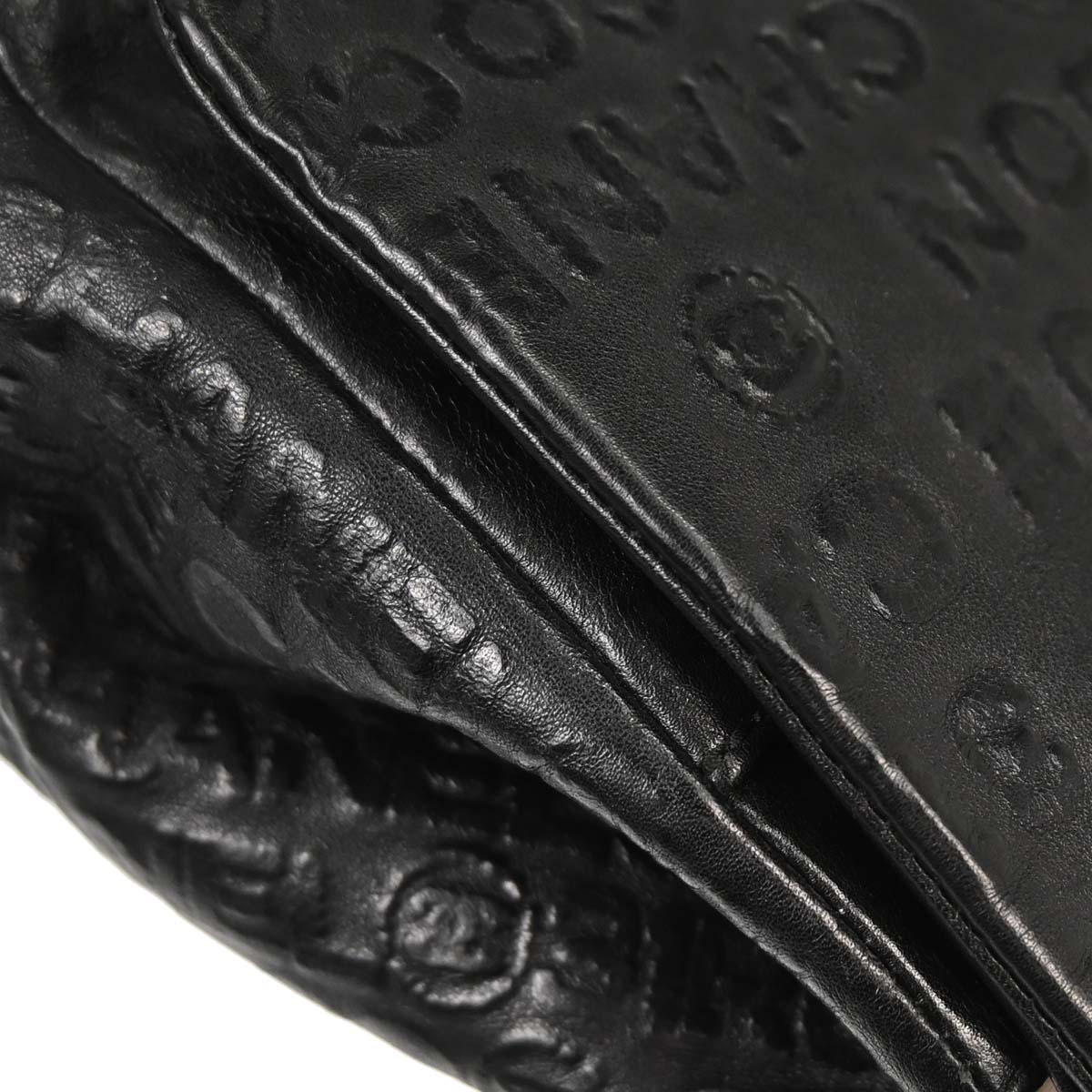 Chanel 2008-2009 Black Calfskin Unlimited 2.55 Maxi Double Flap Shoulder Bag