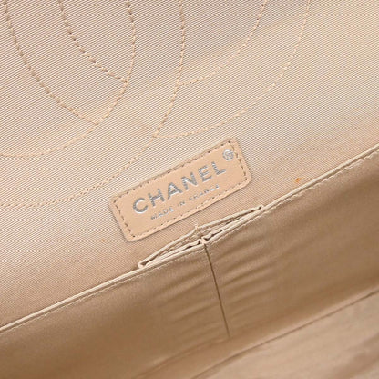 Chanel 2008-2009 Black Calfskin Unlimited 2.55 Maxi Double Flap Shoulder Bag