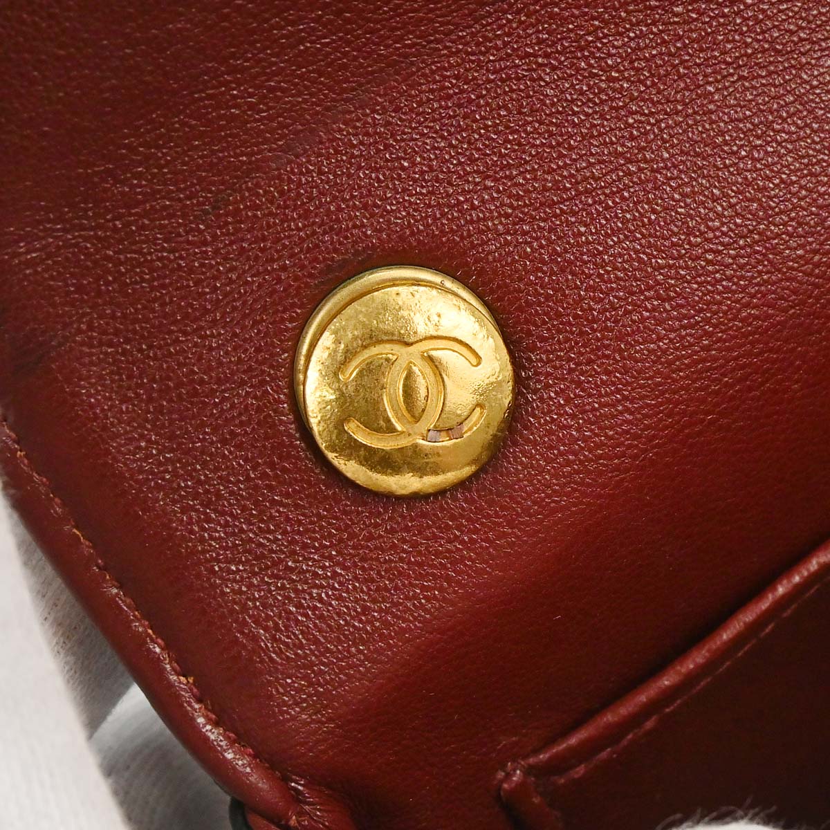Chanel 1989-1991 Black Lambskin Single Flap Shoulder Bag