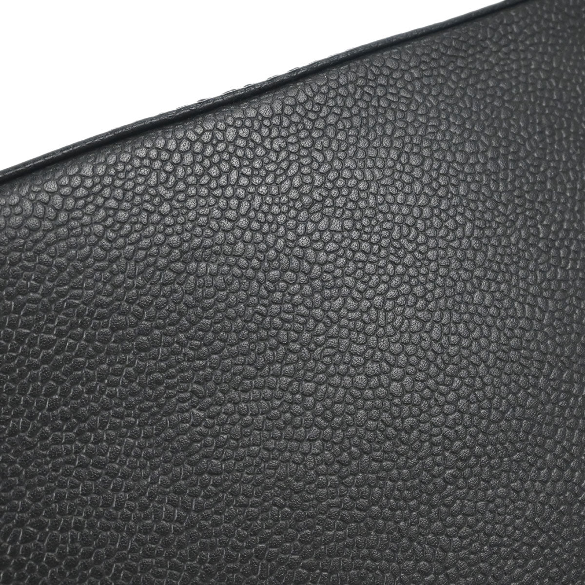 Chanel 2005-2006 Black Caviar Skin Mademoiselle Lock Handbag
