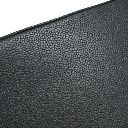 Chanel 2005-2006 Black Caviar Skin Mademoiselle Lock Handbag
