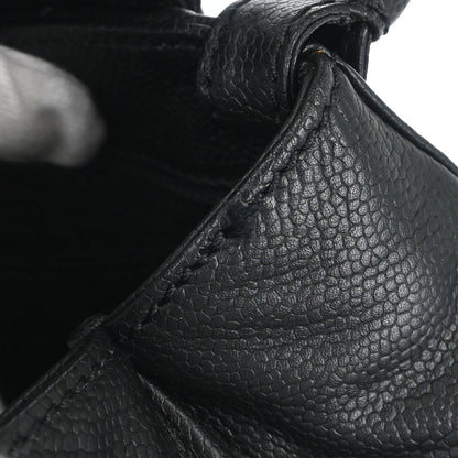 Chanel 2005-2006 Black Caviar Skin Mademoiselle Lock Handbag