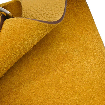 Hermes Curry Taurillon Clemence Mangeoire PM Handbag
