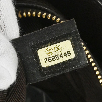 Chanel 2002-2003 Brown Caviar Skin Petite Timeless Tote PTT Chain Handbag
