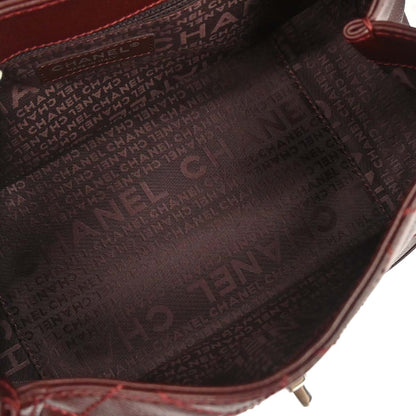 Chanel 2005-2006 Bordeaux Caviar Skin Mademoiselle Lock Handbag