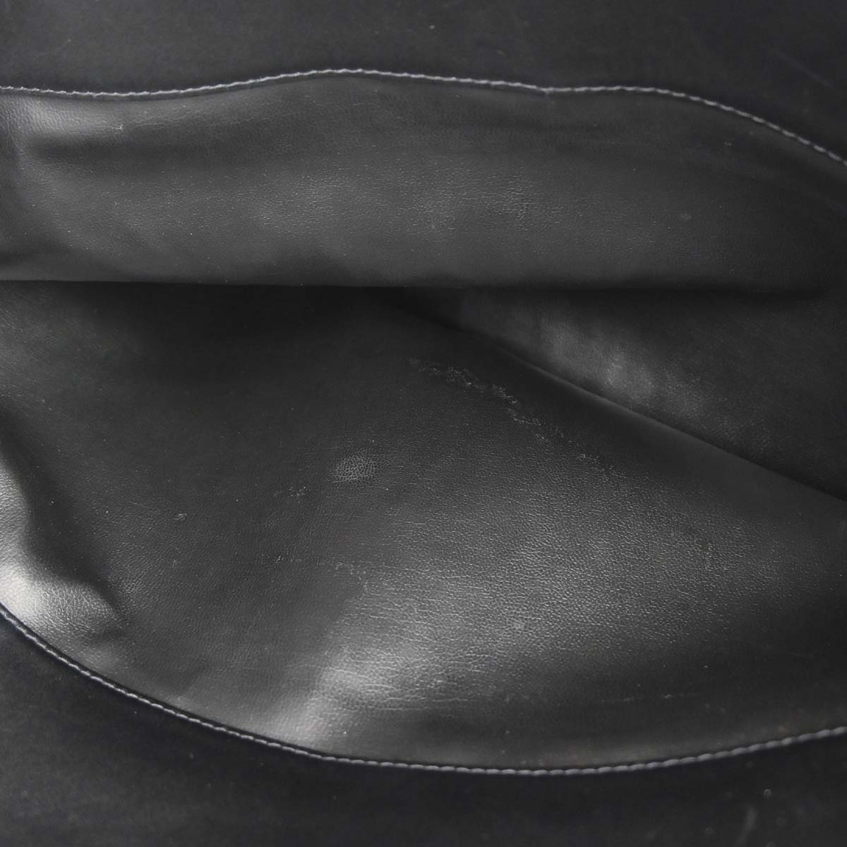 Chanel 1994-1996 Black Lambskin Bicolore Supermodel Shoulder Bag