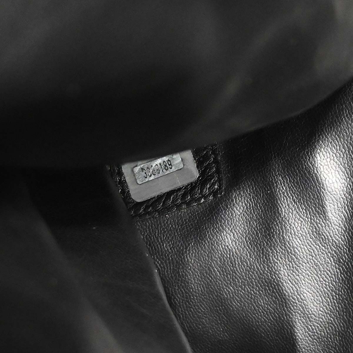 Chanel 1994-1996 Black Lambskin Bicolore Supermodel Shoulder Bag