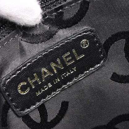Chanel Black Calfskin Wild Stitch Handbag