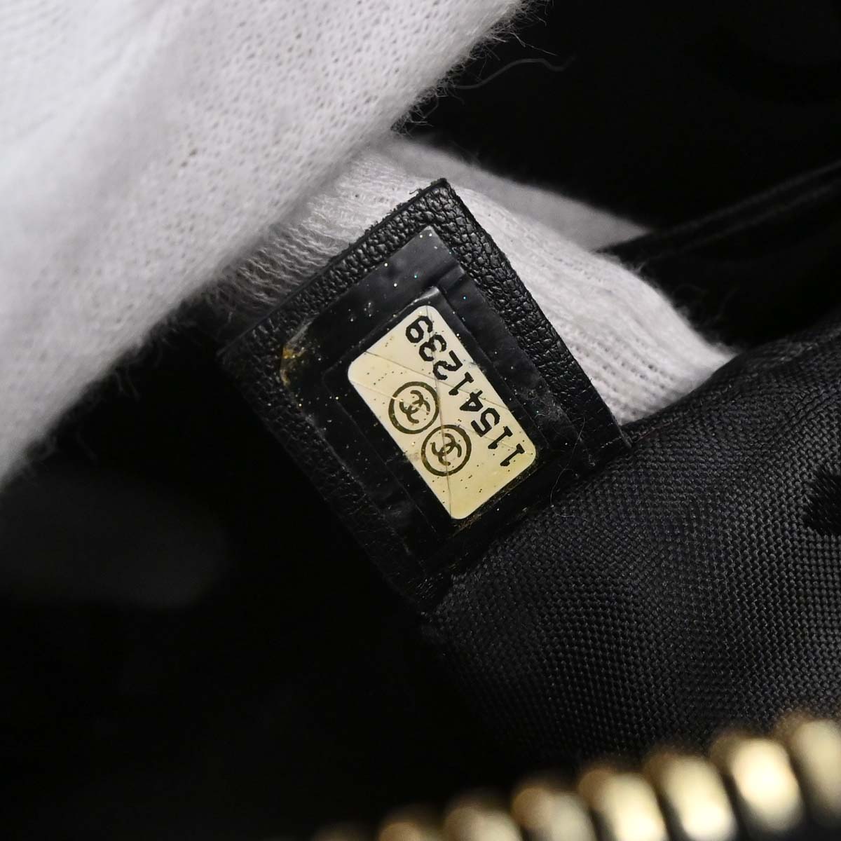 Chanel Black Calfskin Wild Stitch Handbag