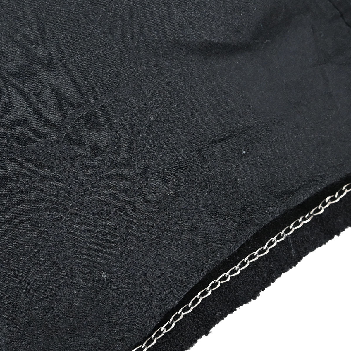 Chanel 2008 Little Black Line Single Breasted Collarless Jacket #36
