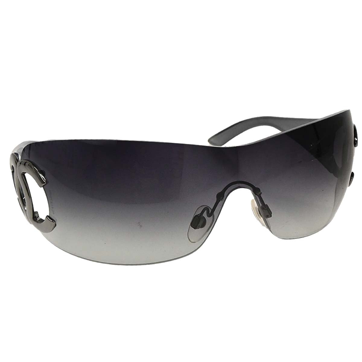 Chanel Sunglasses Eyewear Black Small Good