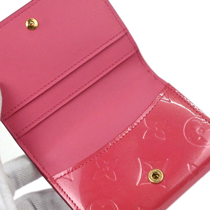Louis Vuitton 2007 Pink Monogram Vernis Ludlow Coin Case Wallet M9143F