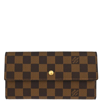 Louis Vuitton 2005 Damier Porte Tresor International Wallet N61215