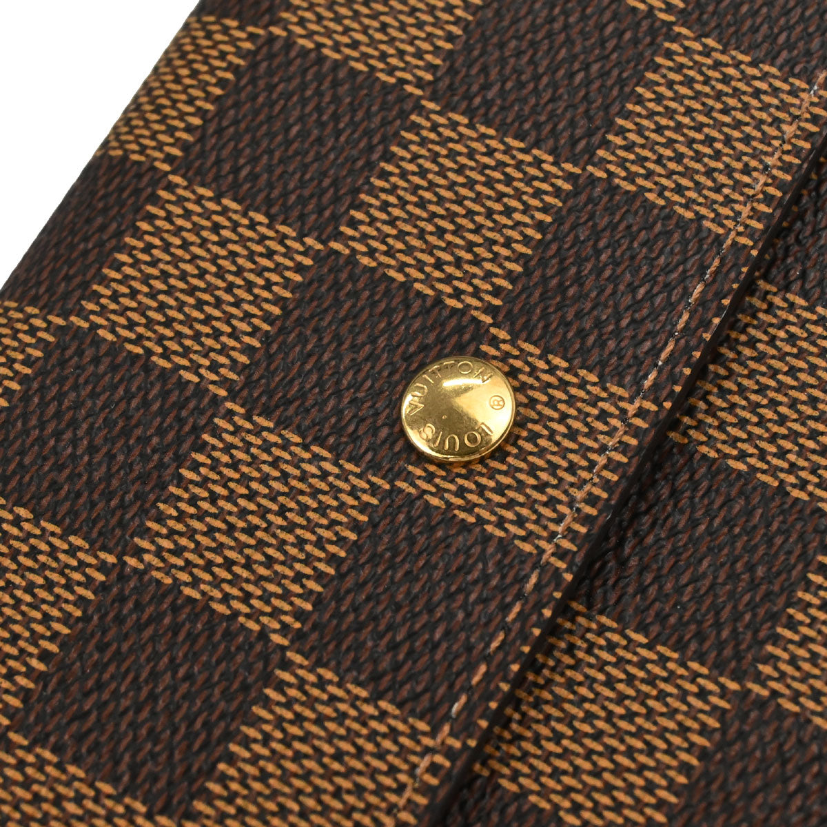 Louis Vuitton 2005 Damier Porte Tresor International Wallet N61215