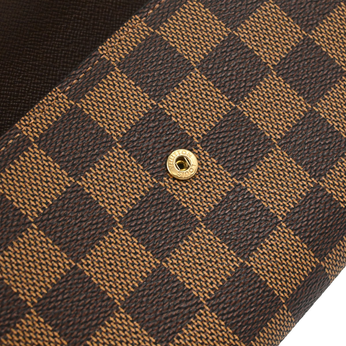 Louis Vuitton 2005 Damier Porte Tresor International Wallet N61215