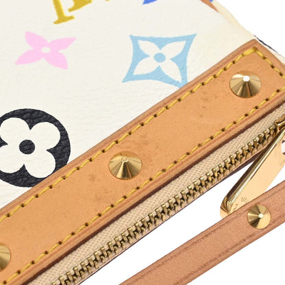 Louis Vuitton White Multicolor Pochette Accessoires M92649