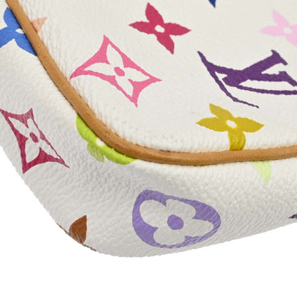 Louis Vuitton White Multicolor Pochette Accessoires M92649