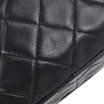Chanel Black Lambskin Camera Bag Small