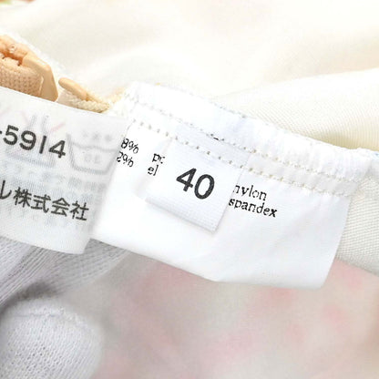Chanel 1996 Swimwear Swimsuit White #40