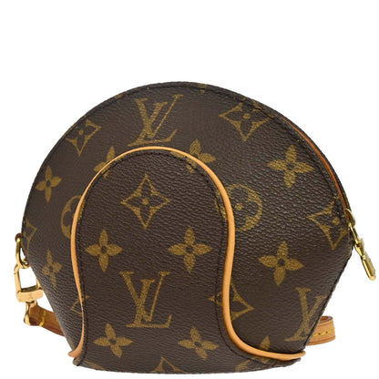 Louis Vuitton Monogram Mini Ellipse Pouch Bag M51129