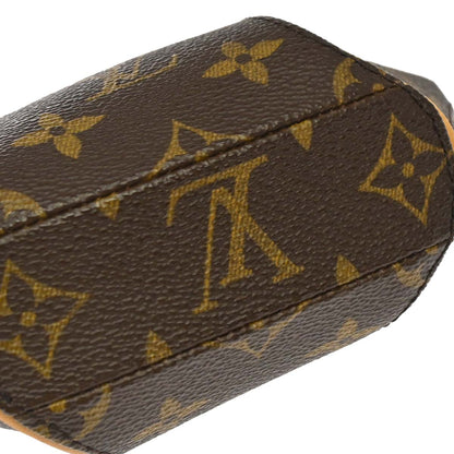 Louis Vuitton Monogram Mini Ellipse Pouch Bag M51129
