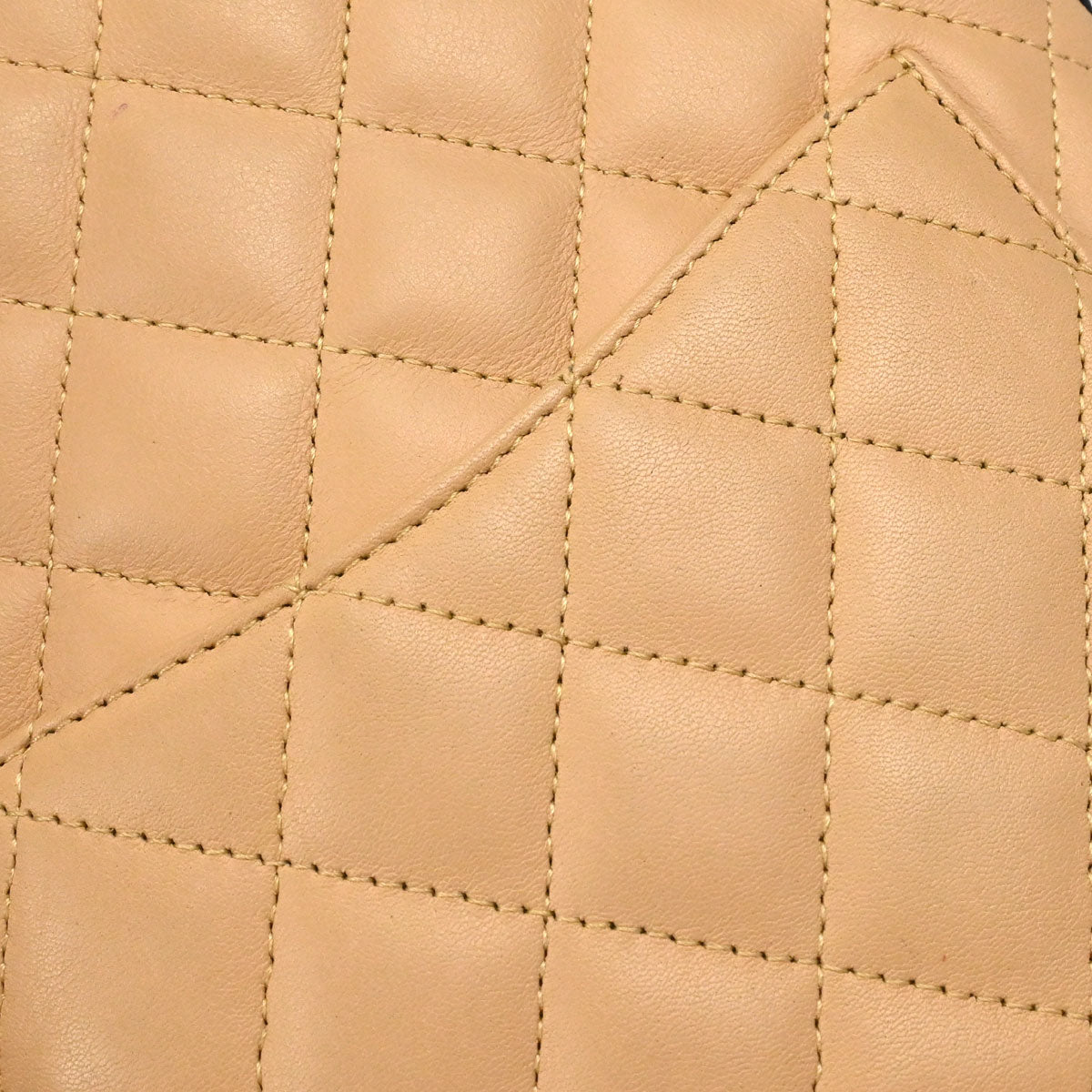 Chanel 2005-2006 Beige Calfskin Cambon Ligne Tote Handbag