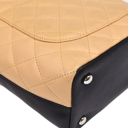 Chanel 2005-2006 Beige Calfskin Cambon Ligne Tote Handbag