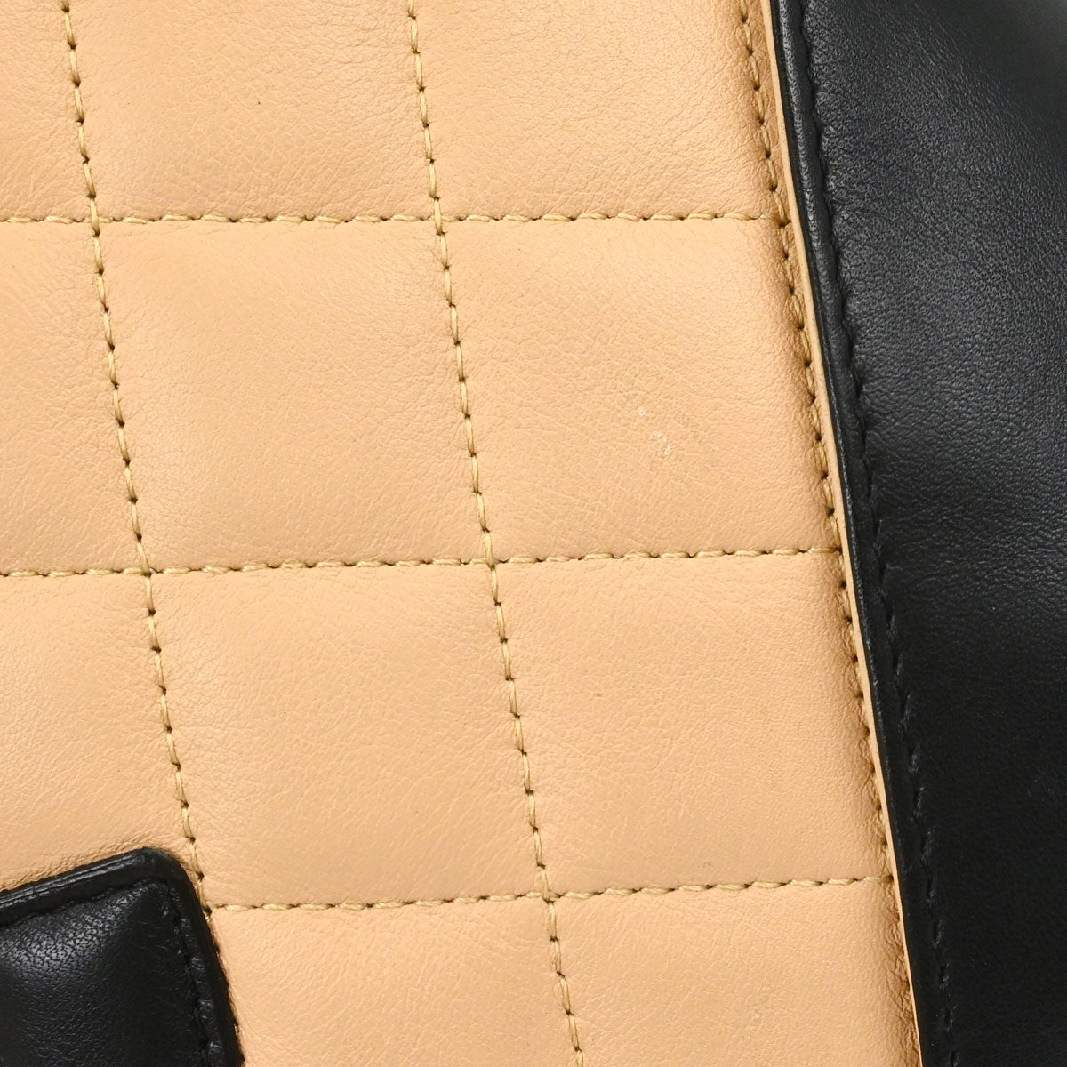 Chanel 2005-2006 Beige Calfskin Cambon Ligne Tote Handbag