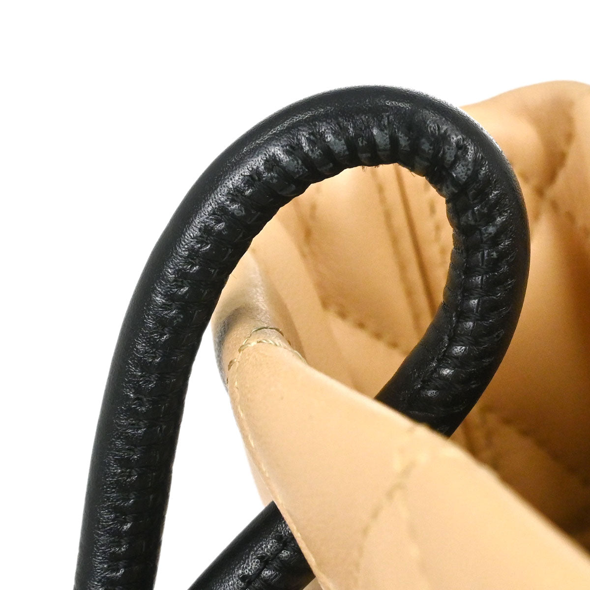 Chanel 2005-2006 Beige Calfskin Cambon Ligne Tote Handbag