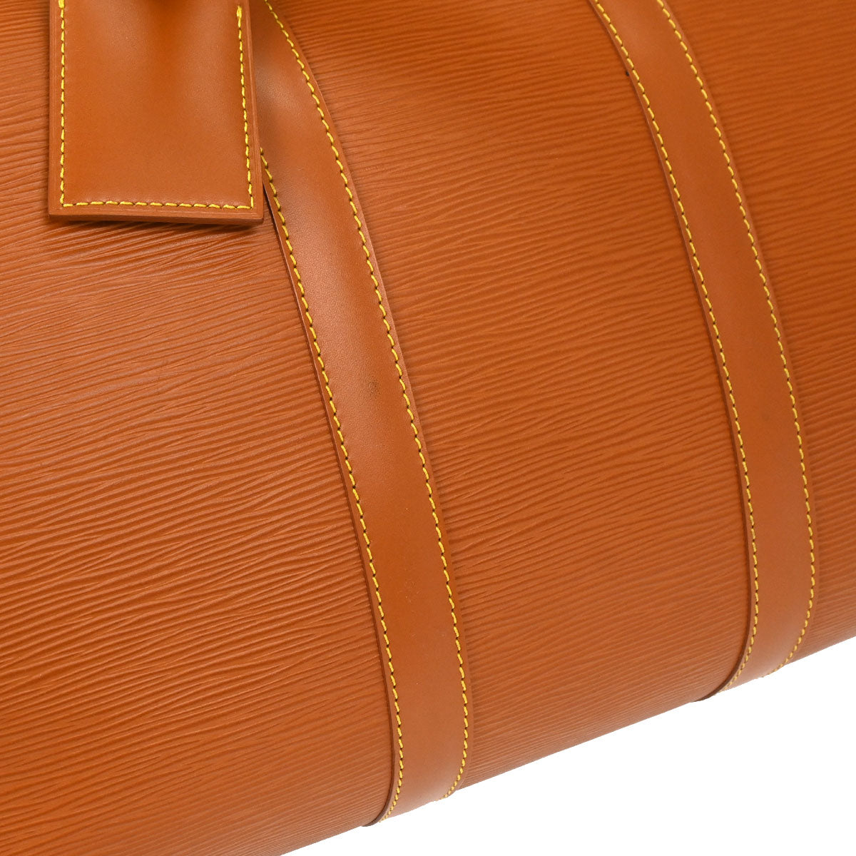 Louis Vuitton 1996 Brown Epi Keepall 45 Travel Handbag M42978