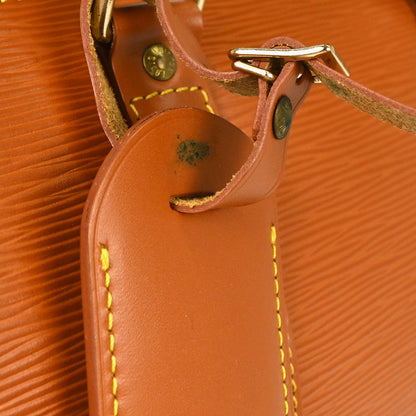 Louis Vuitton 1996 Brown Epi Keepall 45 Travel Handbag M42978
