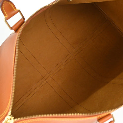 Louis Vuitton 1996 Brown Epi Keepall 45 Travel Handbag M42978