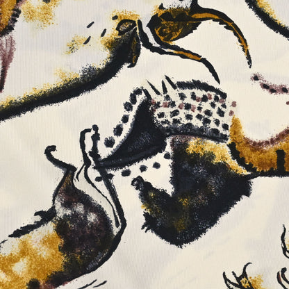 Hermes Scarf Carre 90 Premieres Mains Beige Small Good