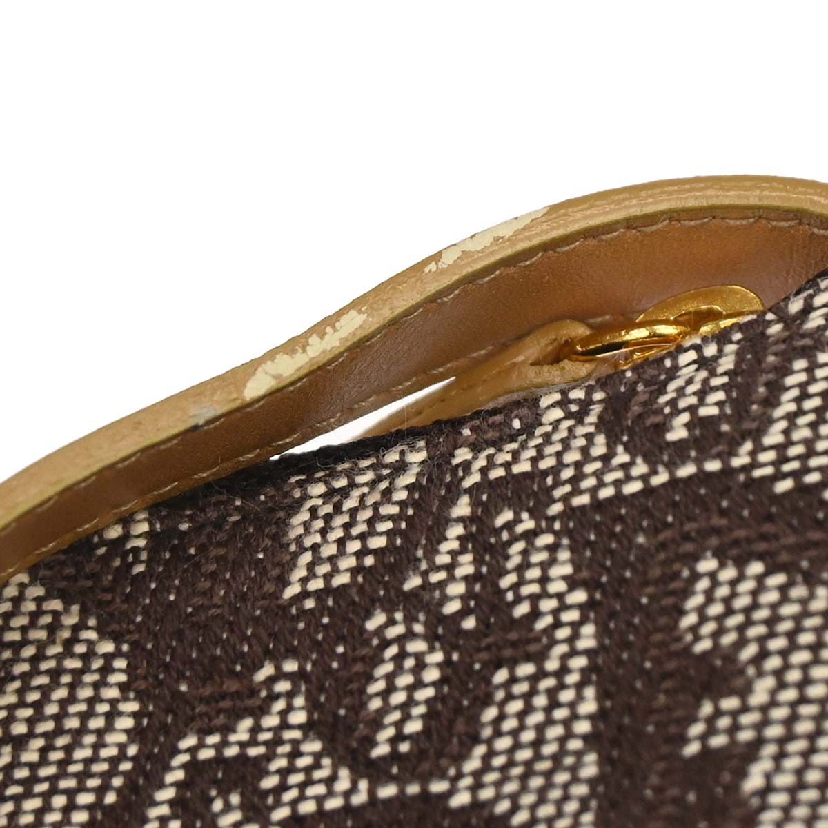 Christian Dior Brown Trotter Saddle Coin Purse Wallet Mini Pouch